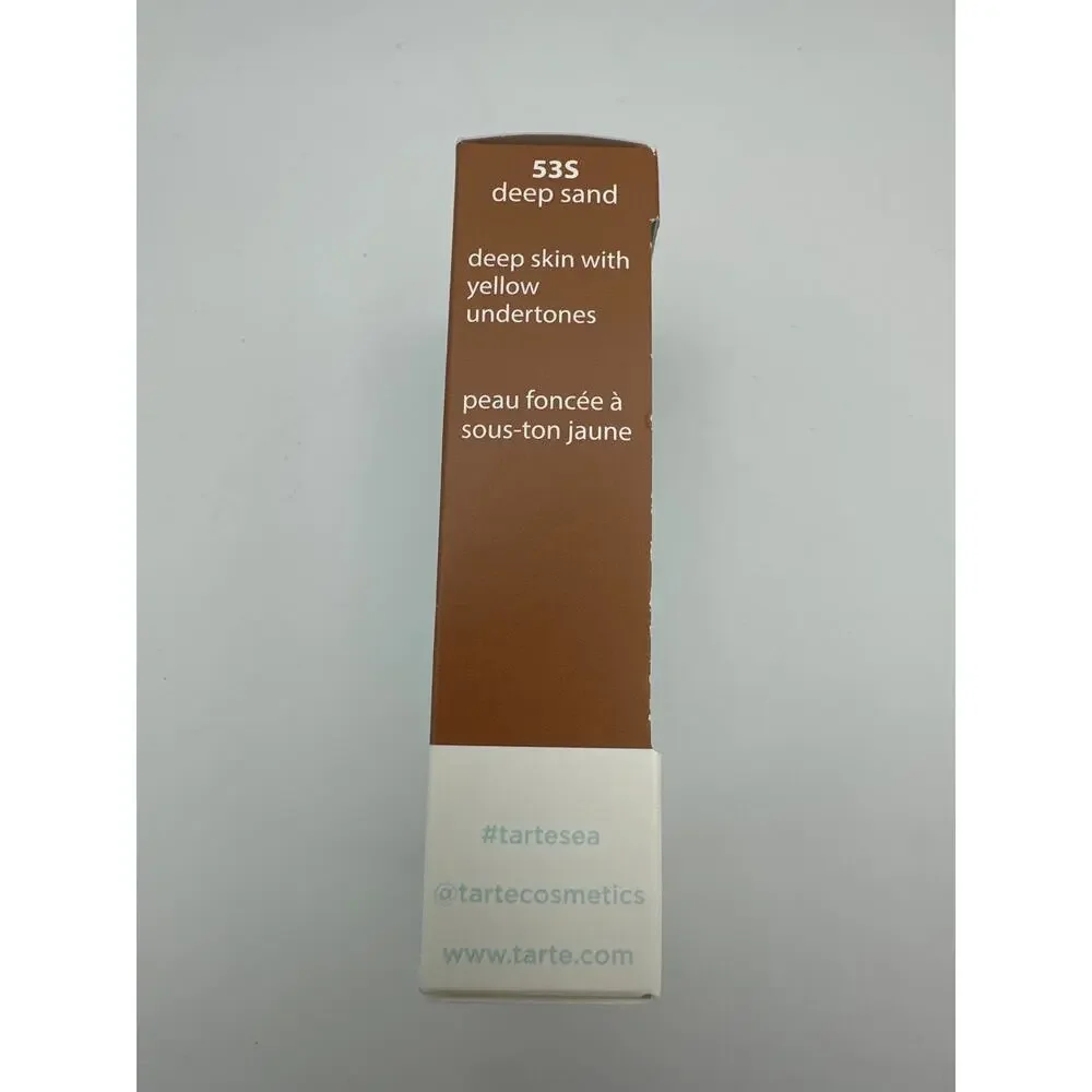 Tarte Sea Hydroflex Serum Foundation 1.01 fl oz 53S Deep Sand Brand New